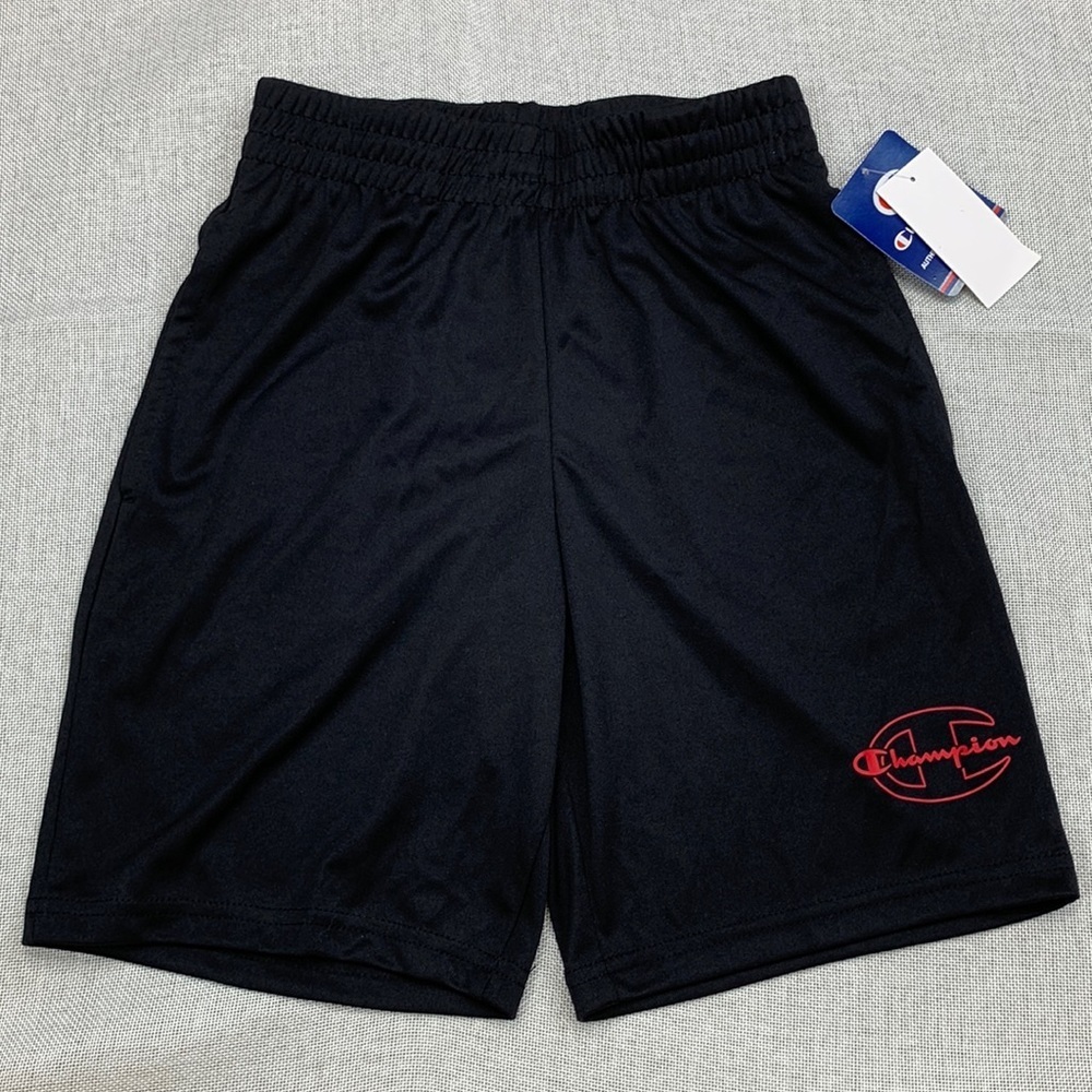 CHAMPION Big Boys C Outline Script Shorts  Size S